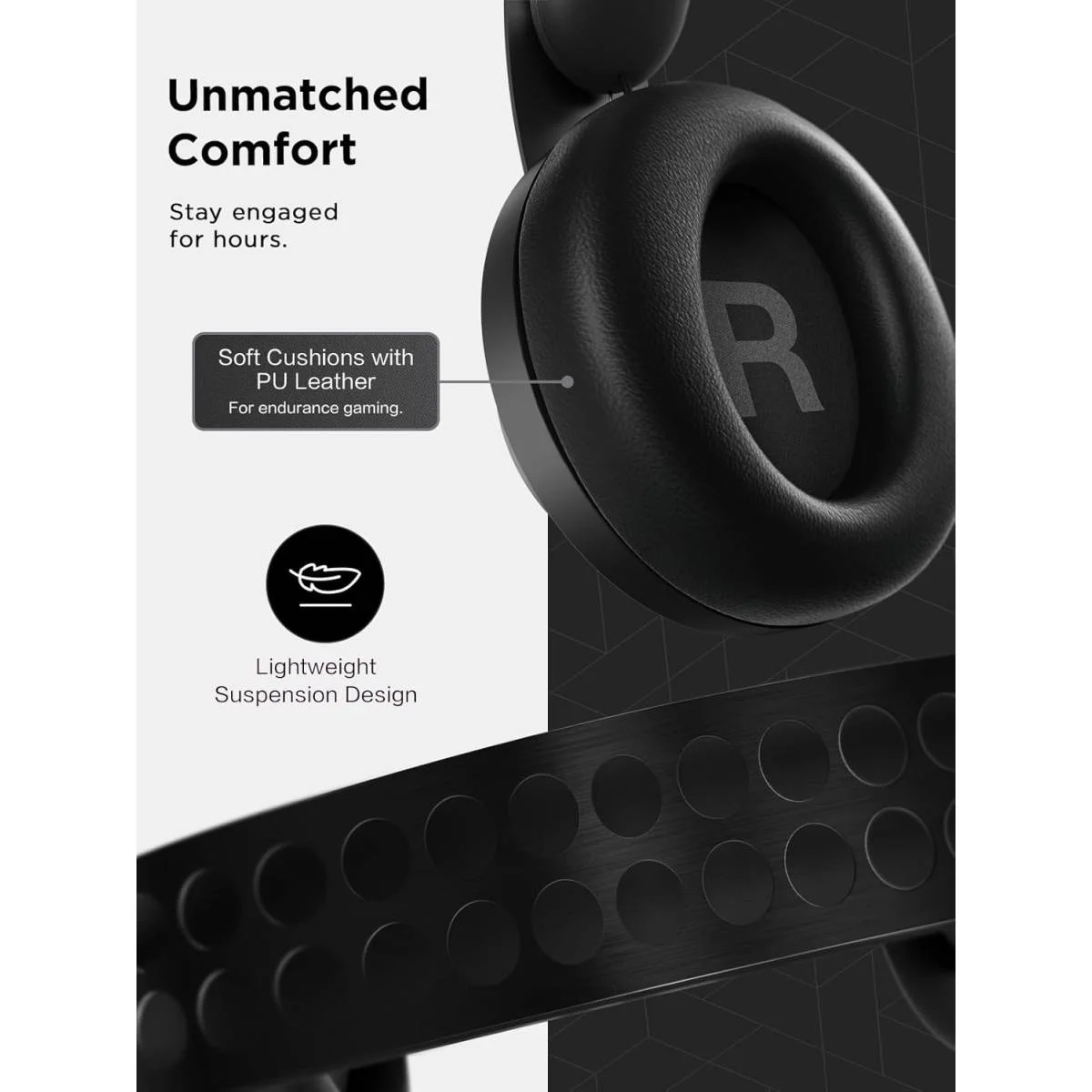 Lenovo Legion H500 Pro 7.1 Surround Sound Gaming Headset GXD0T69864 Black - Image 4