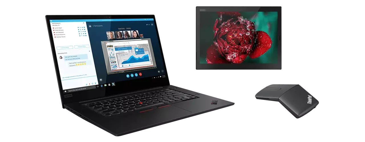 ماوس عرض Lenovo ThinkPad X1 Presenter لاسلكي Bluetooth 5.0 مع مؤشر ليزر - Thumbnail 8