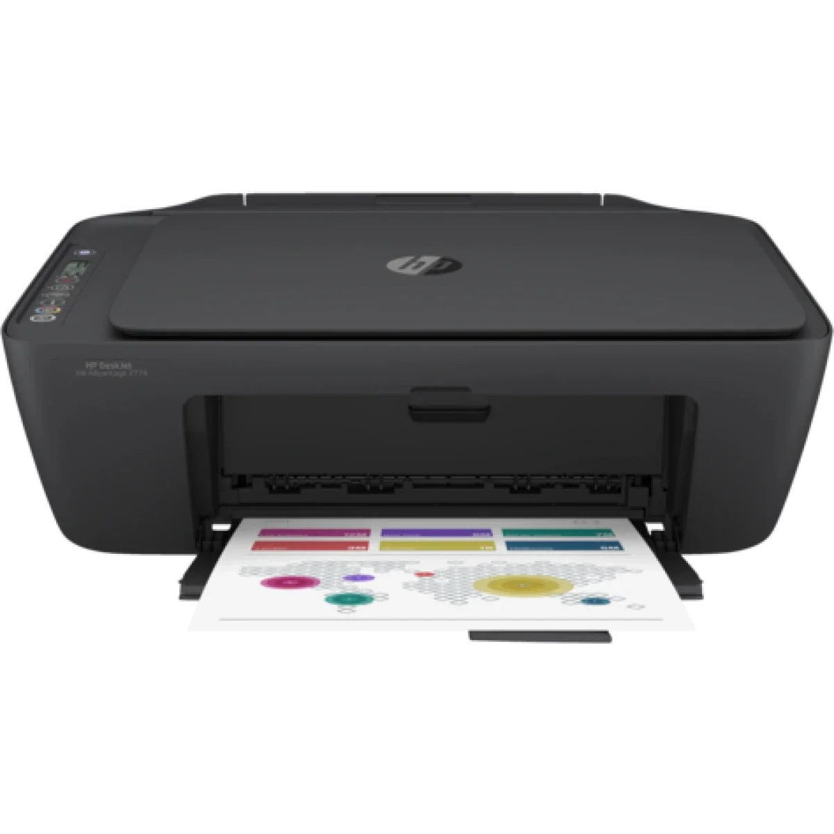 HP DeskJet Ink Advantage 2975 Wireless All-in-One Color Inkjet Printer, 7.5 ppm Black / 5.5 ppm Color