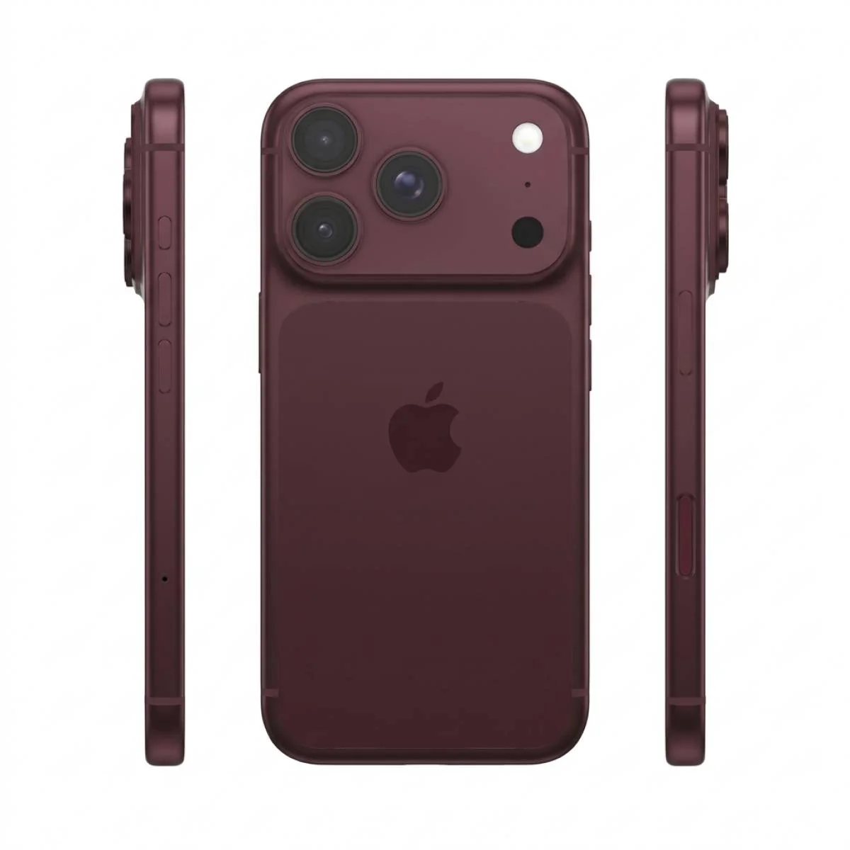 هاتف Apple iPhone 18 Pro 256GB بمعالج A20 Pro وشاشة Super Retina XDR مقاس 6.3 إنش وكاميرا ثلاثية 48MP وUSB-C 3.2 – خمري - Thumbnail 2