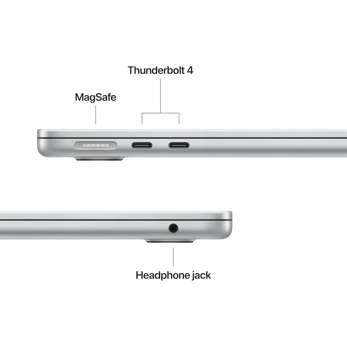 Apple MacBook Air 15 (2025) M4 16GB RAM 512GB SSD 15.3-inch Silver - Image 5