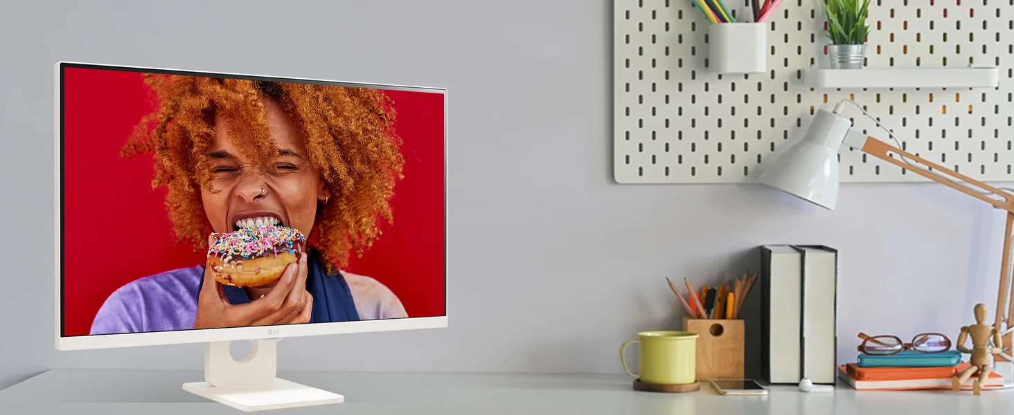 شاشة LG 27SR50F-W ذكية MyView مقاس 27 إنش FHD IPS مع webOS وسماعات مدمجة - Image 7