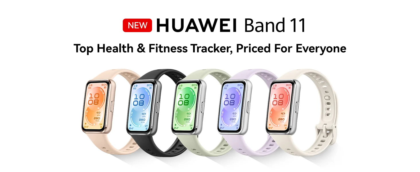 HUAWEI Band 11 Health & Fitness Tracker with 14-Day Battery Life - White - Image 11