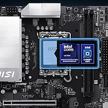 MSI PRO H810M-B mATX Motherboard LGA 1851 DDR5 PCIe 5.0 M.2 2.5G LAN - Thumbnail 11