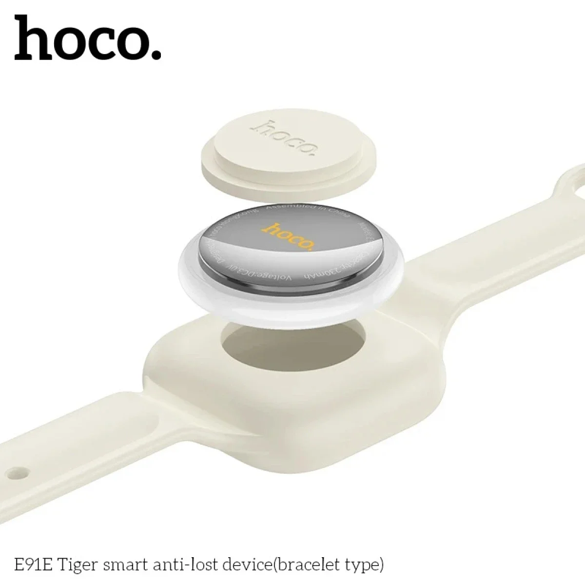 سوار تتبع ذكي مضاد للفقدان HOCO E91E مع Apple Find My - أسود - Image 4