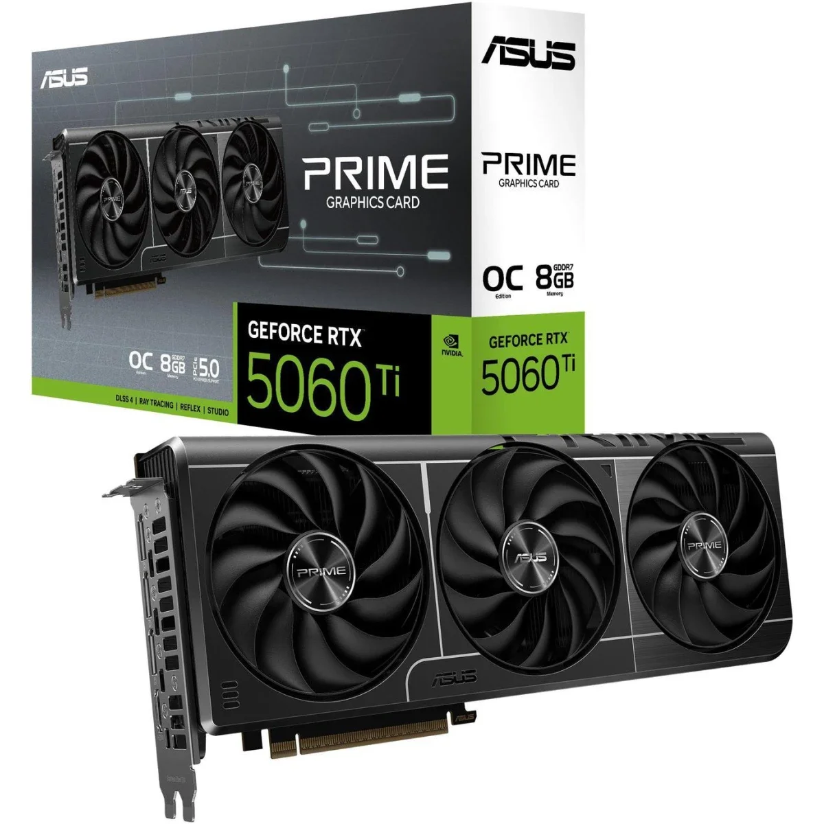 Asus PRIME GeForce RTX 5060 Ti 8GB GDDR7 Graphics Card