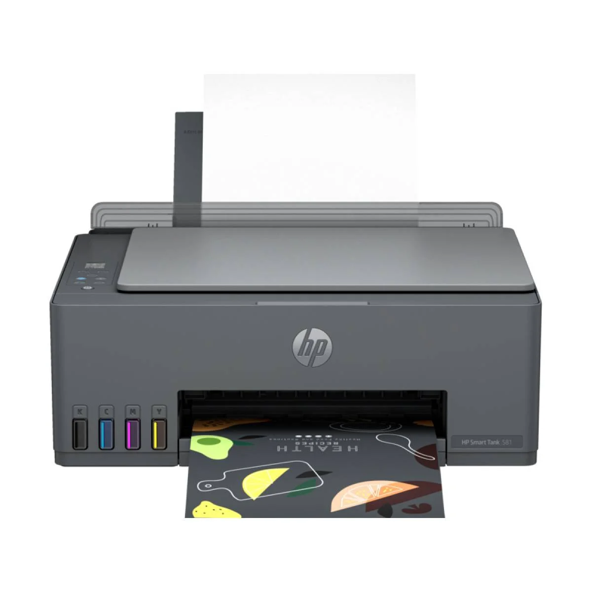 طابعة متعددة الوظائف HP Smart Tank 581 بخزان حبر، سوداء، 4800 × 1200 dpi، 11 صفحة/دقيقة، واي فاي - Image 2