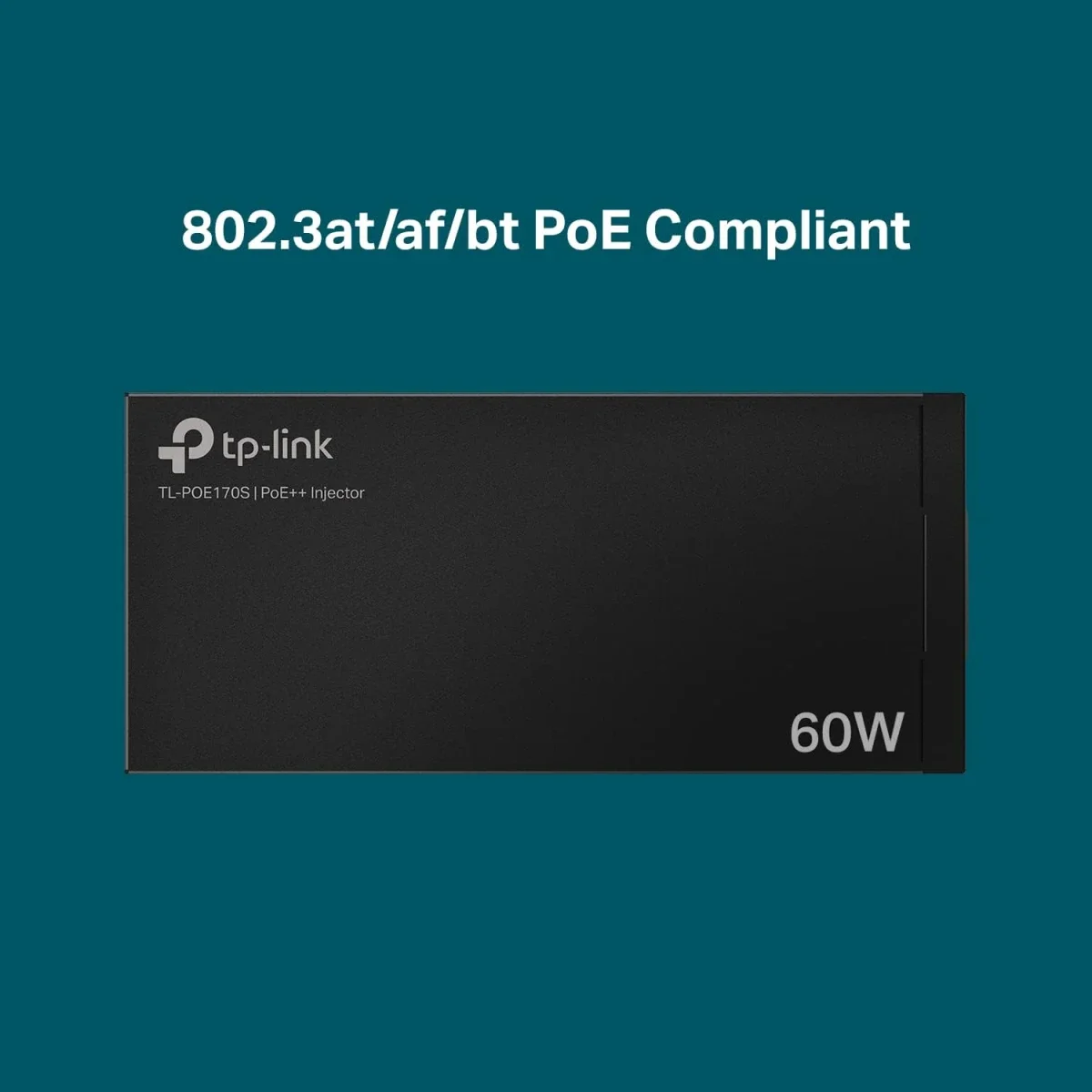 انجكتر PoE++ TP-LINK POE170S بقدرة 60 واط جيجابت حتى 100 متر معتمد UL - Thumbnail 3