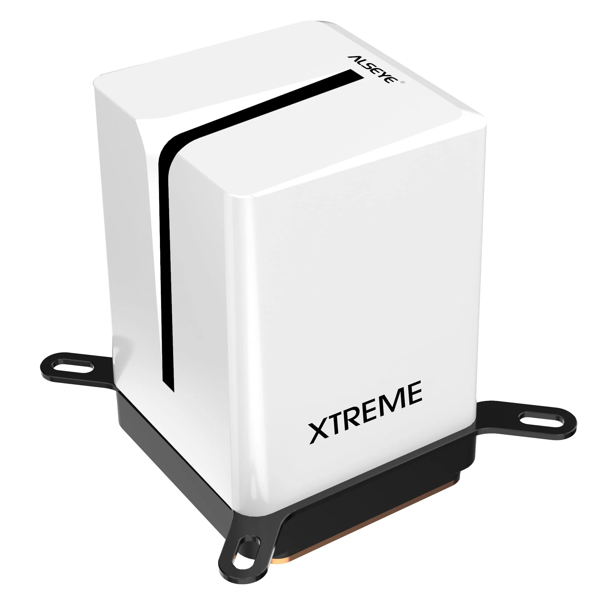 مبرد مائي ALSEYE X360 Xtreme AIO براديتر 360 مم ومراوح 120 مم، RGB، أبيض - Image 2