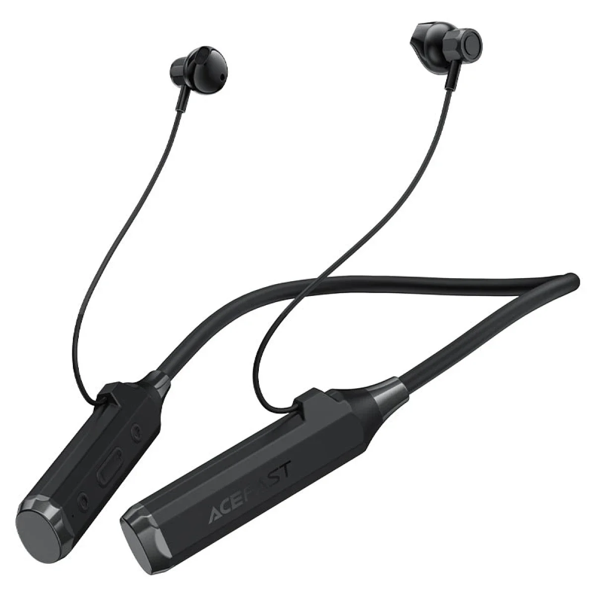 ACEFAST N6 Bluetooth 5.4 Wireless Neckband Earphones with TF Card, Black
