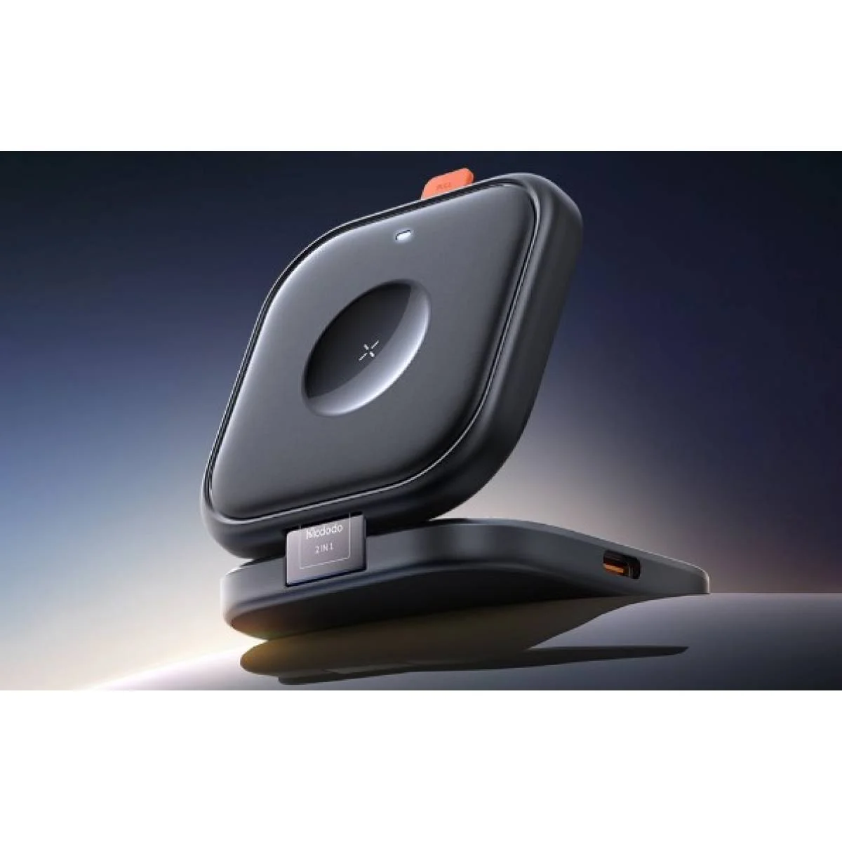 Mcdodo CH-2160 15W 2-in-1 Wireless Charging Station for iPhone - Thumbnail 2