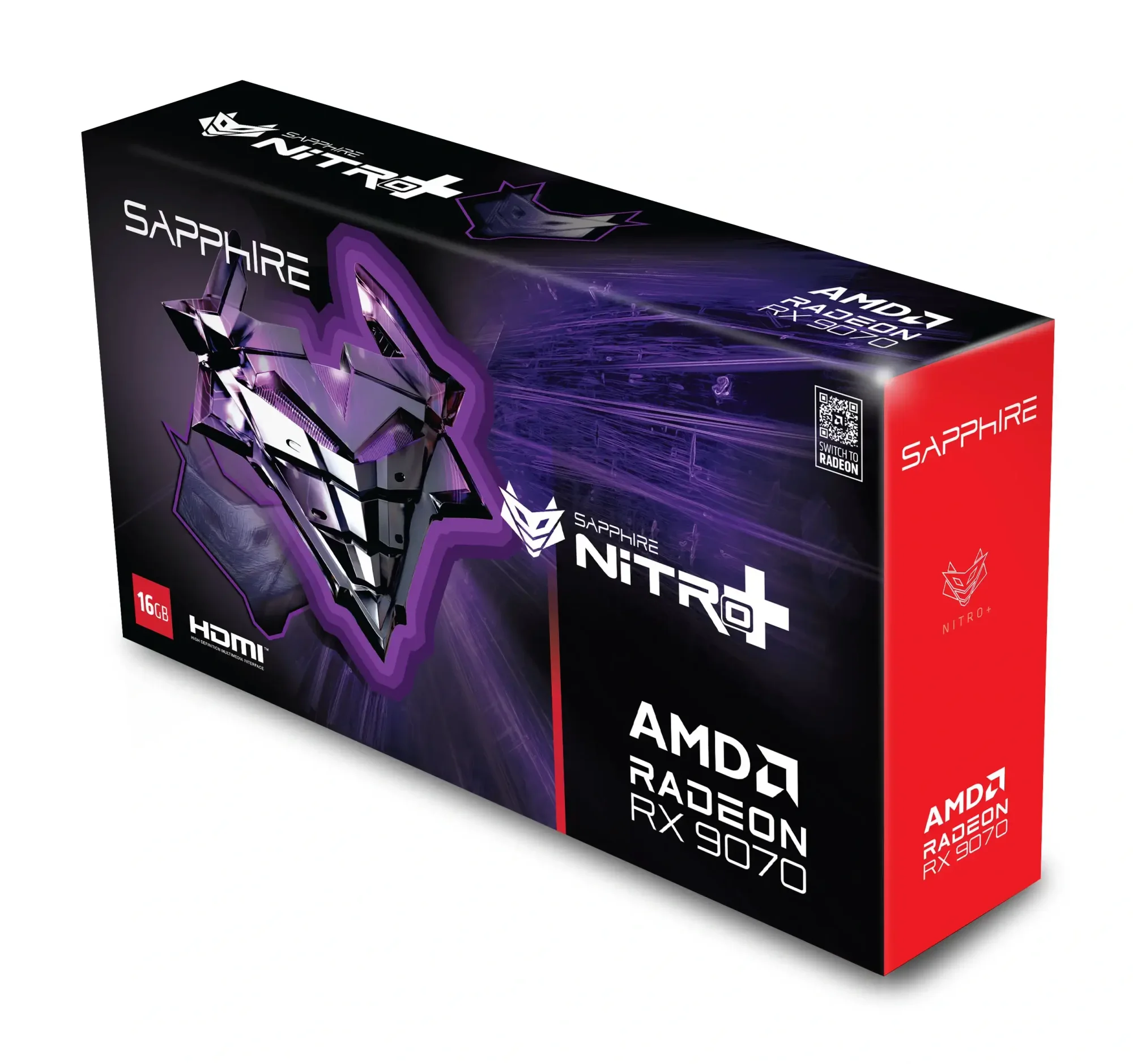 كرت شاشة SAPPHIRE NITRO+ AMD Radeon RX 9070 Gaming OC 16GB GDDR6 - Thumbnail 3