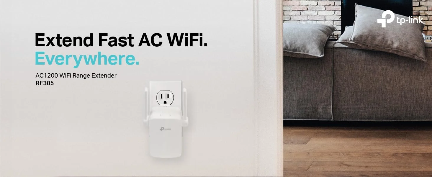 مقوي نطاق Wi-Fi TP-LINK RE305 AC1200 - Thumbnail 2