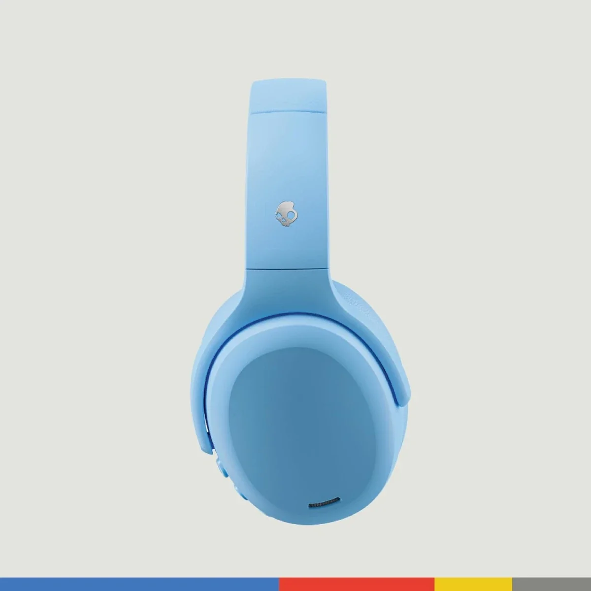 Skullcandy Crusher ANC 2 Wireless Over-Ear Bluetooth Headphones, Preppy Blue - Thumbnail 3