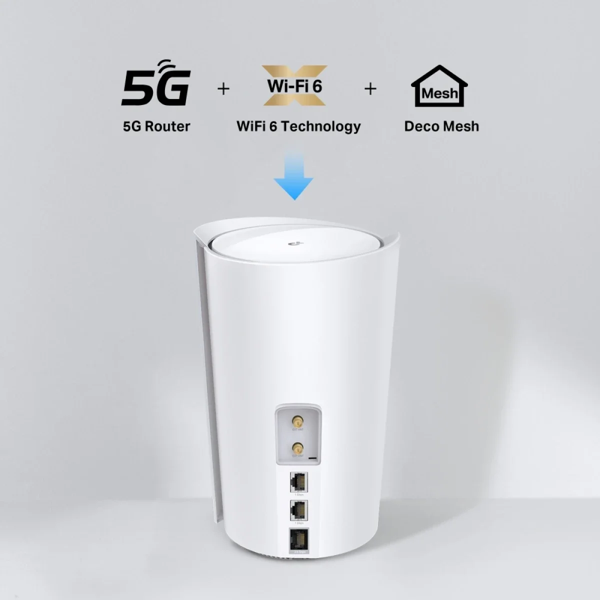 راوتر شبكي منزلي TP-LINK Deco X50-5G AX3000 واي فاي 6 مع فتحة SIM - Image 8