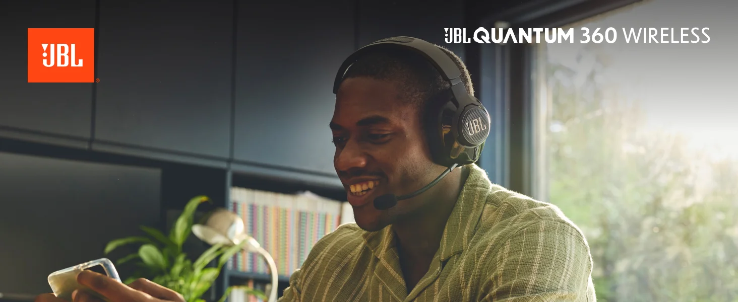 سماعة رأس لاسلكية مخصصة للألعاب (Gaming Headset) من إنتاج شركة JBL الشهيرة | اتصال مزدوج : اتصال لاسلكي 2.4GHz و بلوتوث | أسود - Image 6