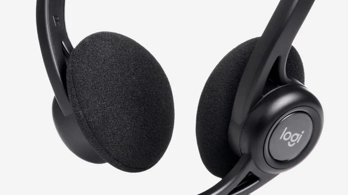 سماعة رأس Logitech 960 USB ستيريو بعزل الضوضاء مع زر كتم الصوت - Thumbnail 10