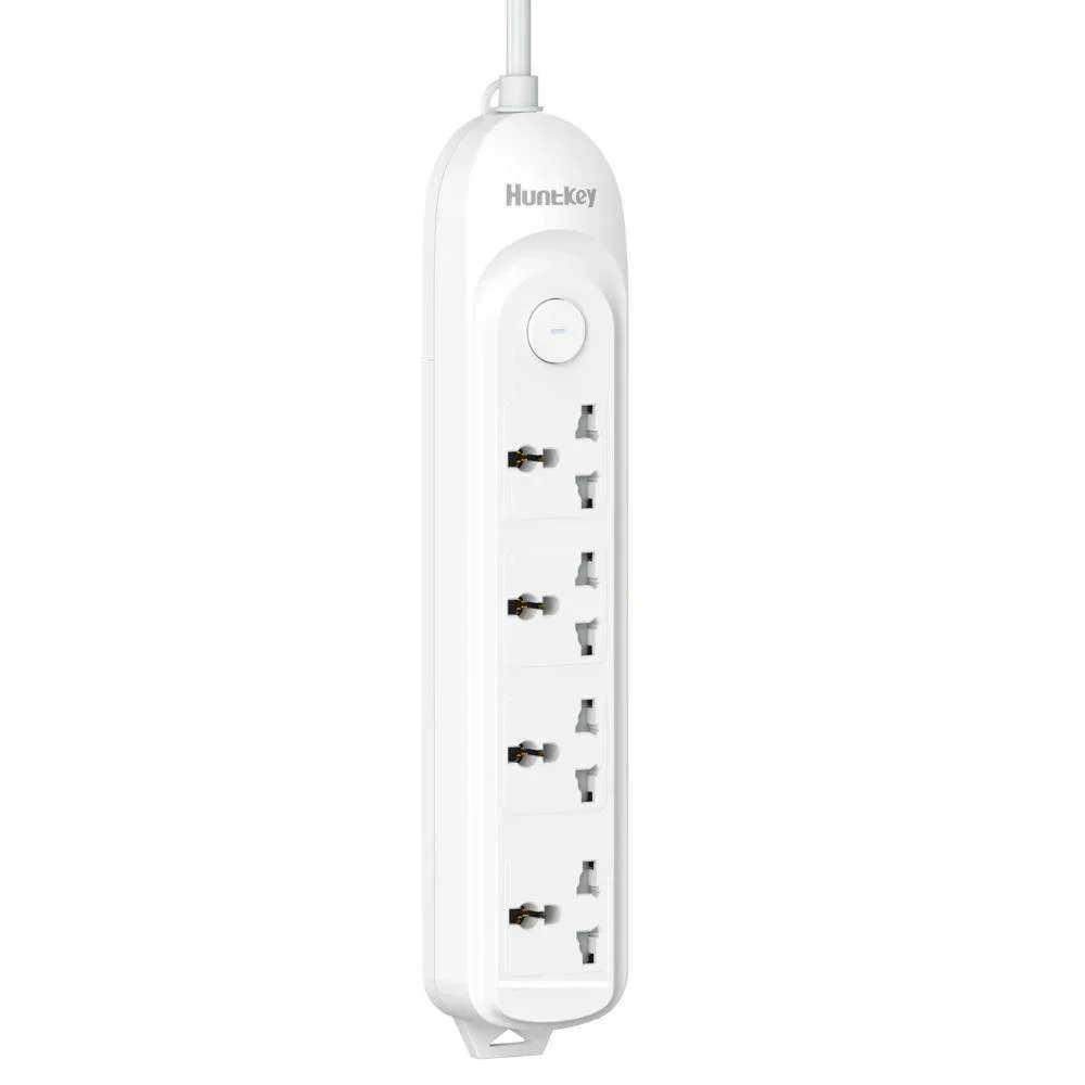 وصله كهرباء Huntkey 4 مخارج عالميه 1.5 متر 2500 واط 10 امبير MK Plug DMA-401