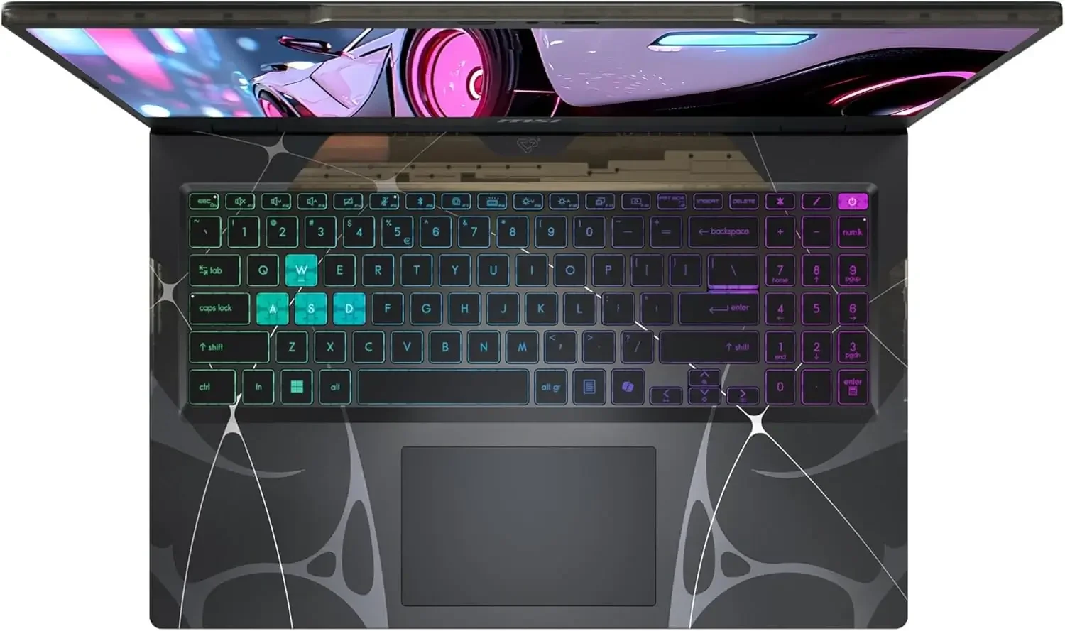 لابتوب ألعاب MSI Cyborg 15 Intel Core 7 240H RTX 5060 8GB شاشة 15.6 إنش FHD IPS 144Hz - Thumbnail 4