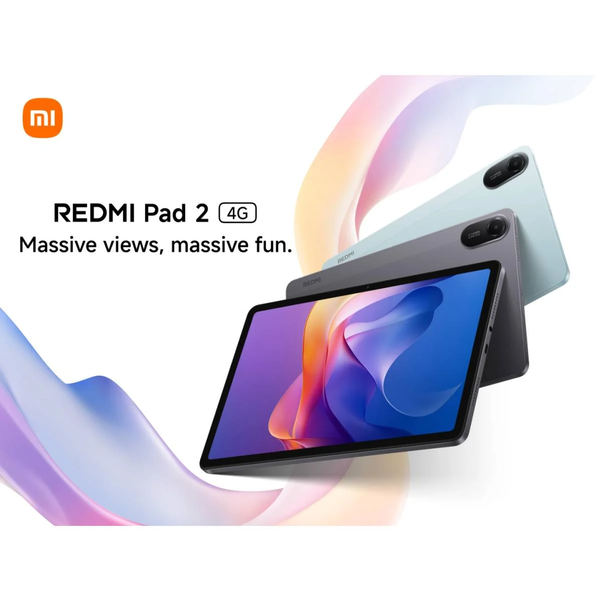 Xiaomi Redmi Pad 2 4G LTE 11-Inch 2.5K 90Hz Tablet 8GB/256GB Grey - Thumbnail 2