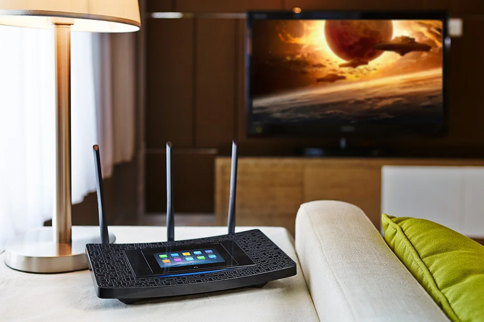 راوتر TP-LINK Touch P5 واي فاي AC1900 جيجابت بشاشة لمس - Thumbnail 2