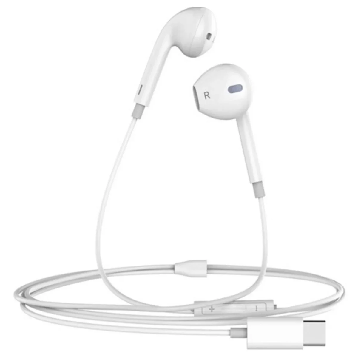 سماعة رأس Mcdodo HP-6070 سلكية USB-C مع مايكروفون - أبيض