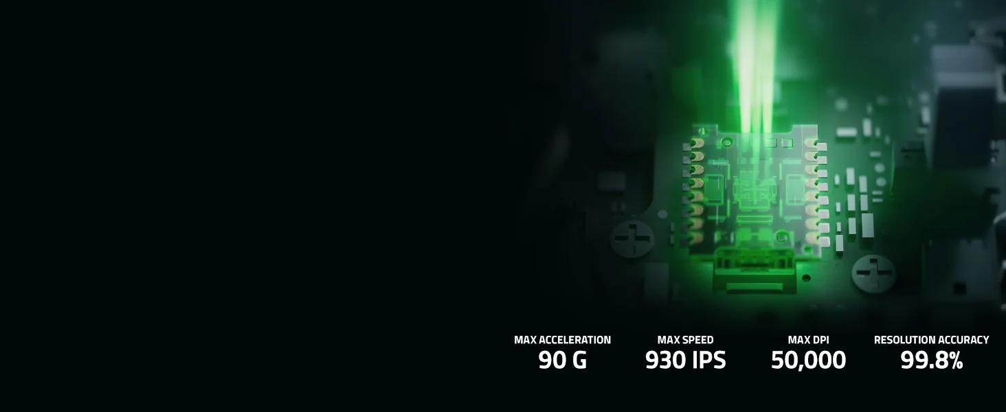 ماوس ألعاب Razer Viper V4 Pro لاسلكي للرياضات الإلكترونية، 50K DPI، أبيض - Thumbnail 19