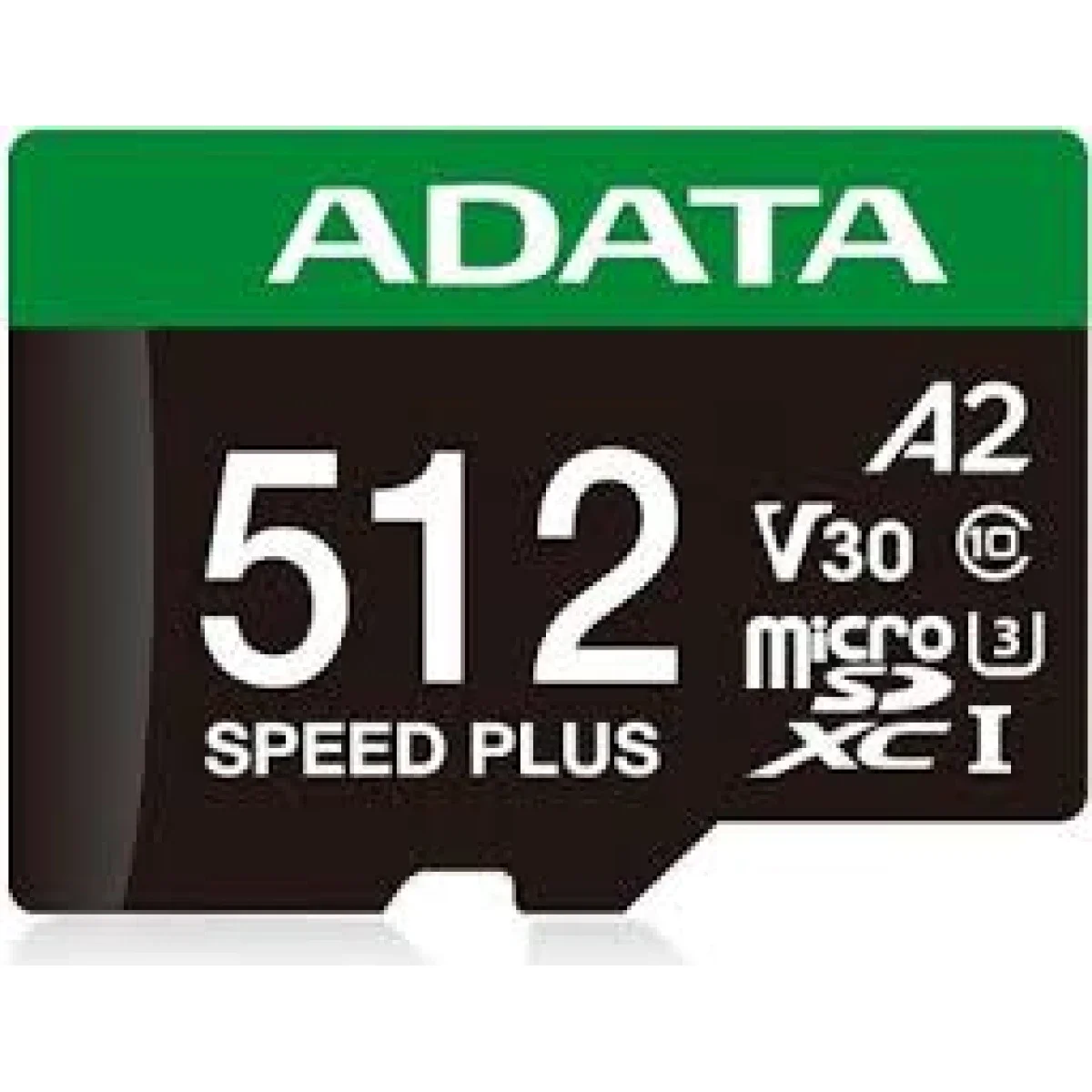 كرت ذاكرة ADATA Speed Plus 512GB microSDXC UHS-I U3 V30 A2