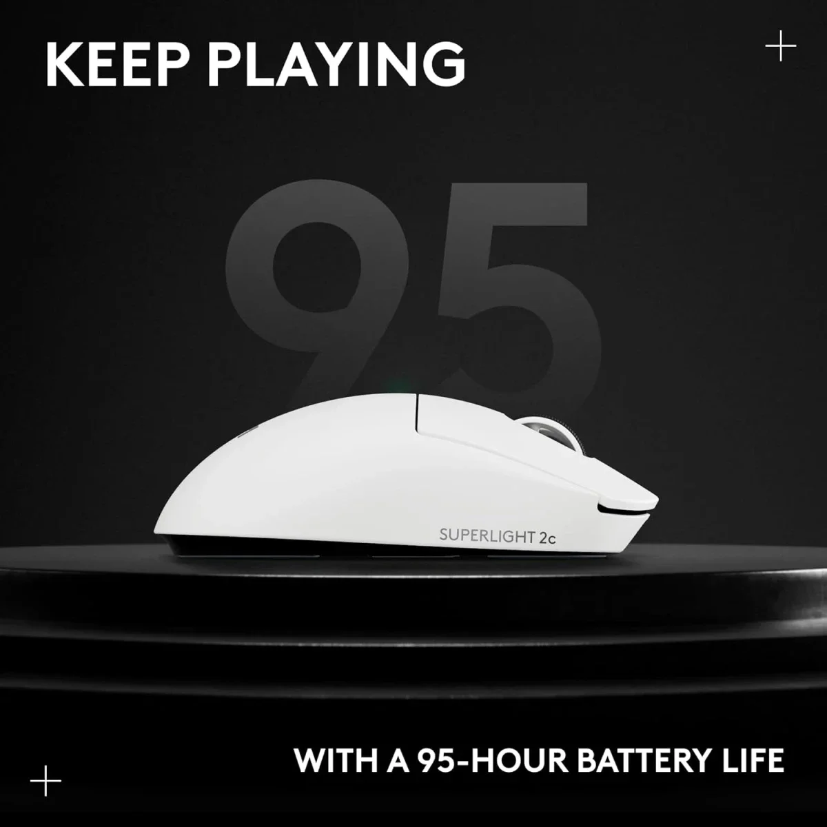 ماوس ألعاب لاسلكي Logitech G PRO X SUPERLIGHT 2c بوزن 51 جم أبيض - Thumbnail 8