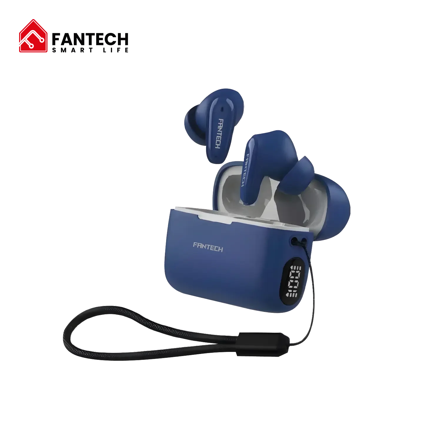 سماعات اذن لاسلكيه للموبايل باللون ازرق Fantech WAVE 13 TW13