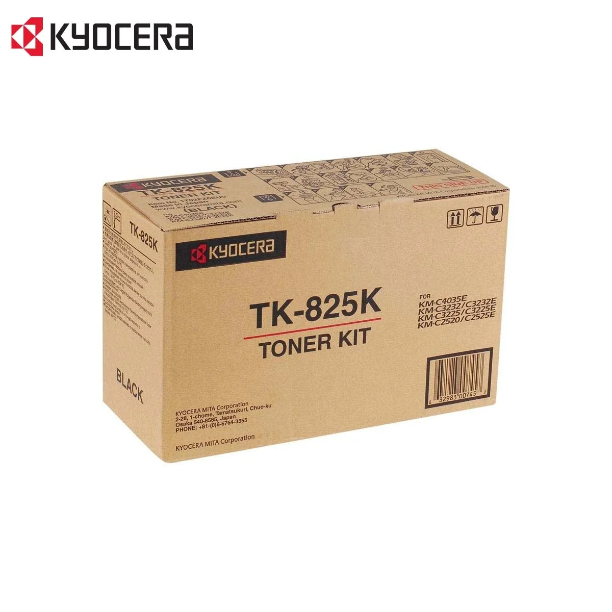 تونر Kyocera KM-C2520 أصلي أسود TK-825K