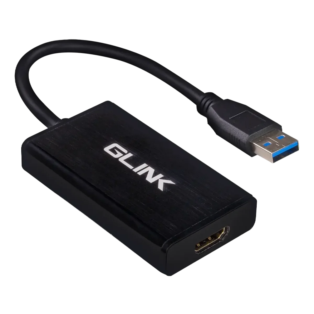 GLINK GL012 USB 3.0 to HDMI Display Adapter, 1080p Full HD, 3.5mm Audio Input for Windows PCs and Laptops - Image 3