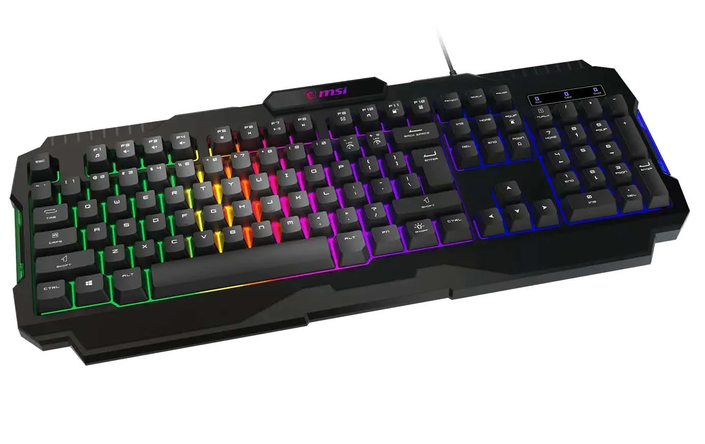 MSI FORGE GK100 RGB Gaming Keyboard with 19-Key Anti-Ghosting - Thumbnail 11