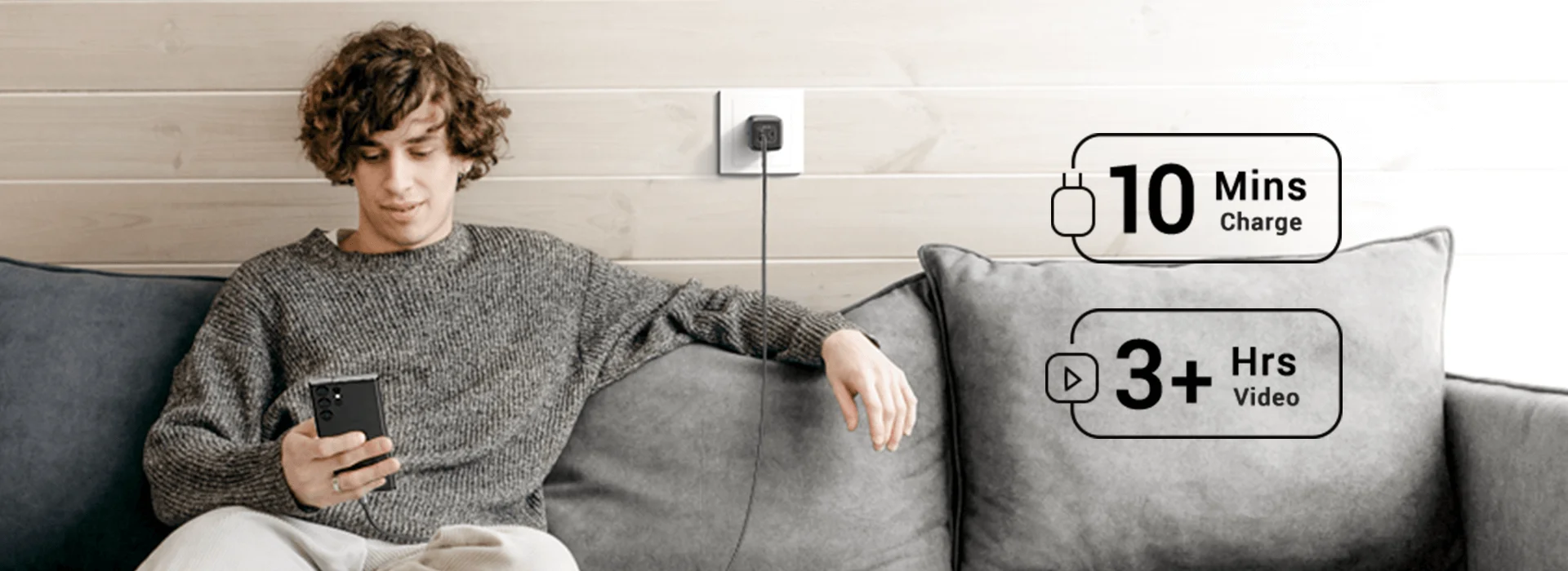 شاحن حائط Ugreen Nexode بقدرة 45W بتقنية GaN ومنفذي USB-C وUSB-A - Thumbnail 8