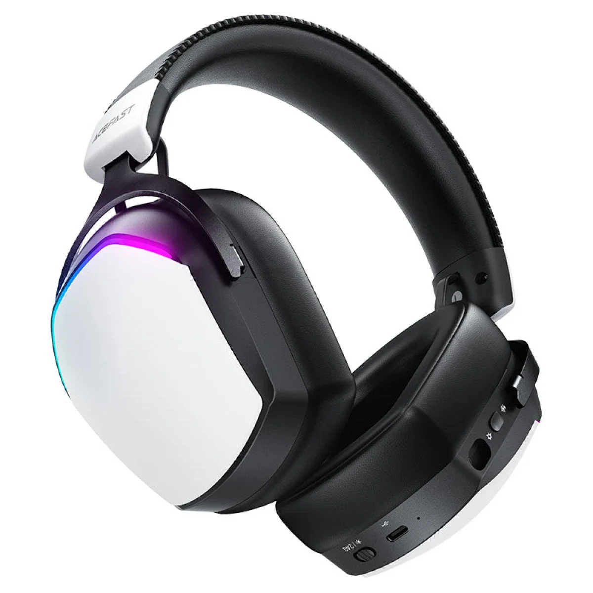 ACEFAST H11 Wireless Gaming Headset with RGB Light, Detachable Microphone & 50mm Drivers - Image 2