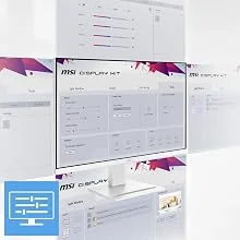 MSI 27-inch FHD IPS Monitor, 1920x1080, 144Hz, 1ms, HDR Ready, White – PRO MP273W E14A - Image 16