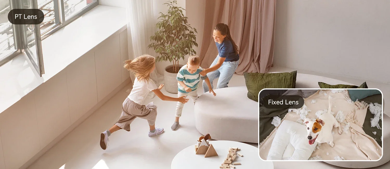 كاميرا مراقبة IMOU Ranger Dual 10MP WiFi 360 PT بعدستين مع اكتشاف الأشخاص والحيوانات الأليفة والرؤية الليلية والتحدث ثنائي الاتجاه - Image 8