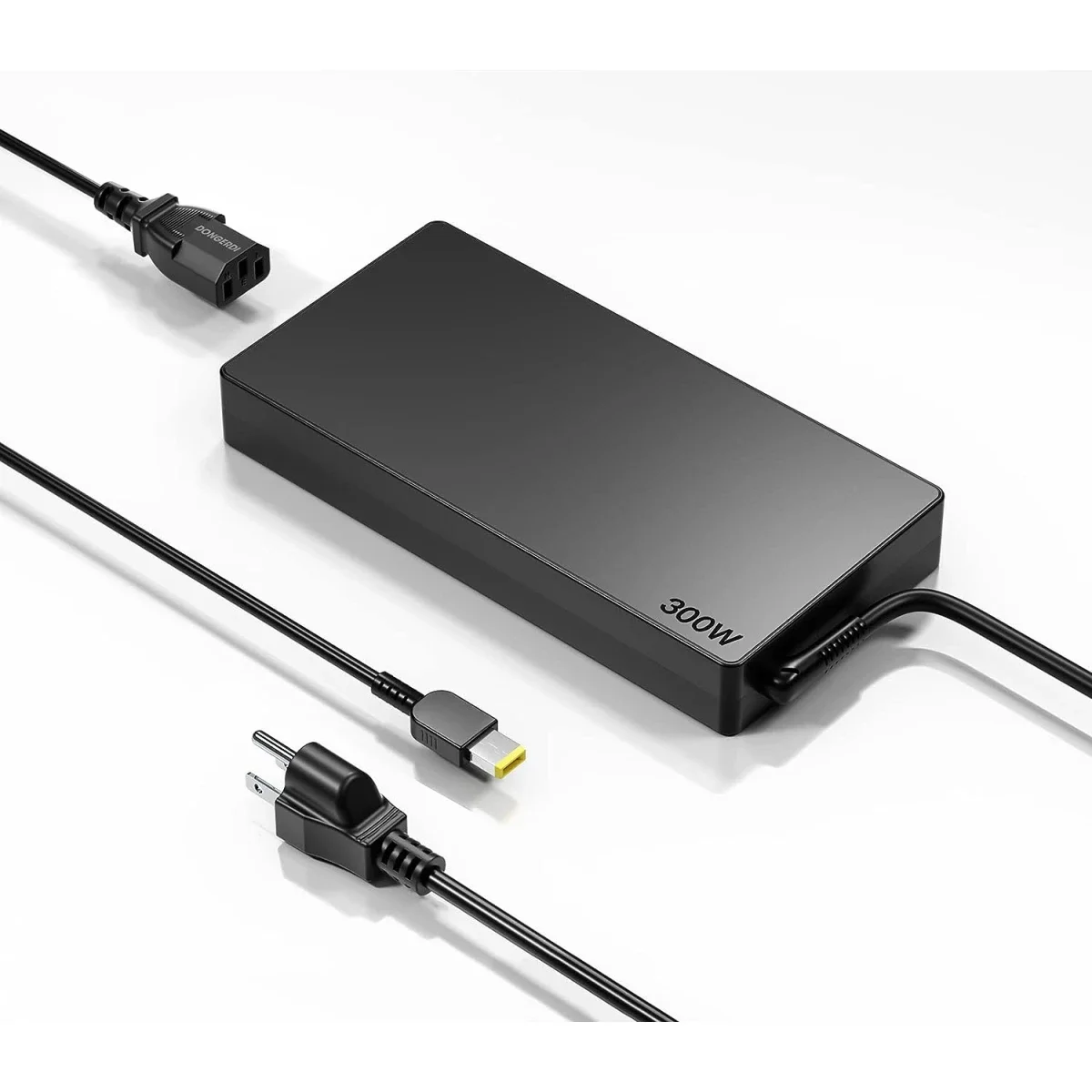 Lenovo 300W Slim Tip AC Adapter Charger with Power Cord - UK Outlet