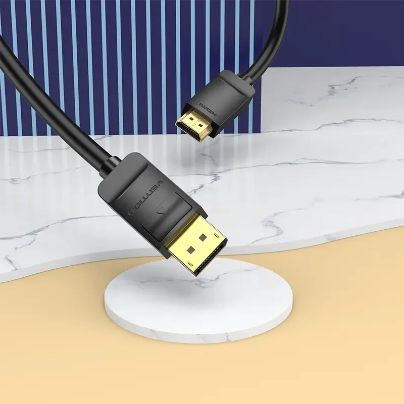 كيبل Vention HADBI من DisplayPort إلى HDMI بطول 3 متر أسود - Image 15