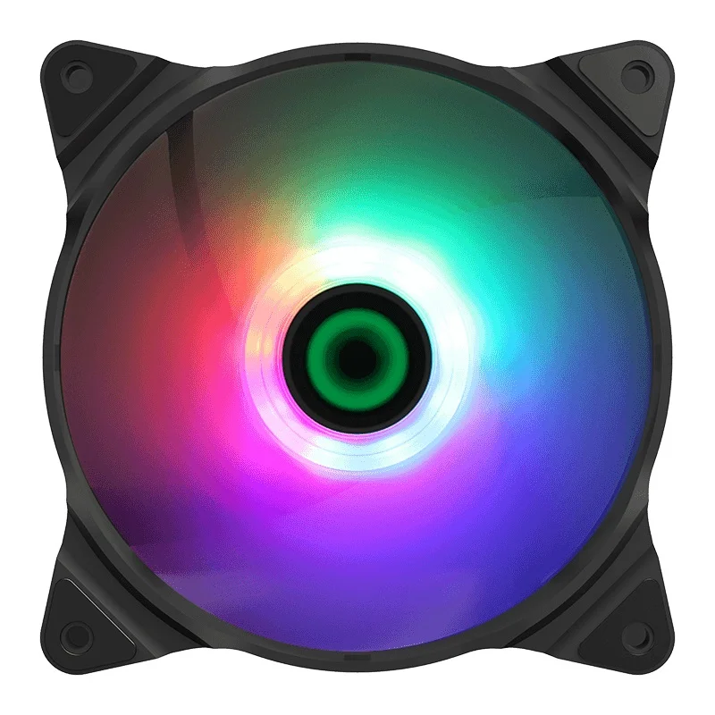 مروحة تبريد كمبيوتر GameMax FN-12Rainbow-C2 مقاس 12 سم بإضاءة ARGB - Image 5