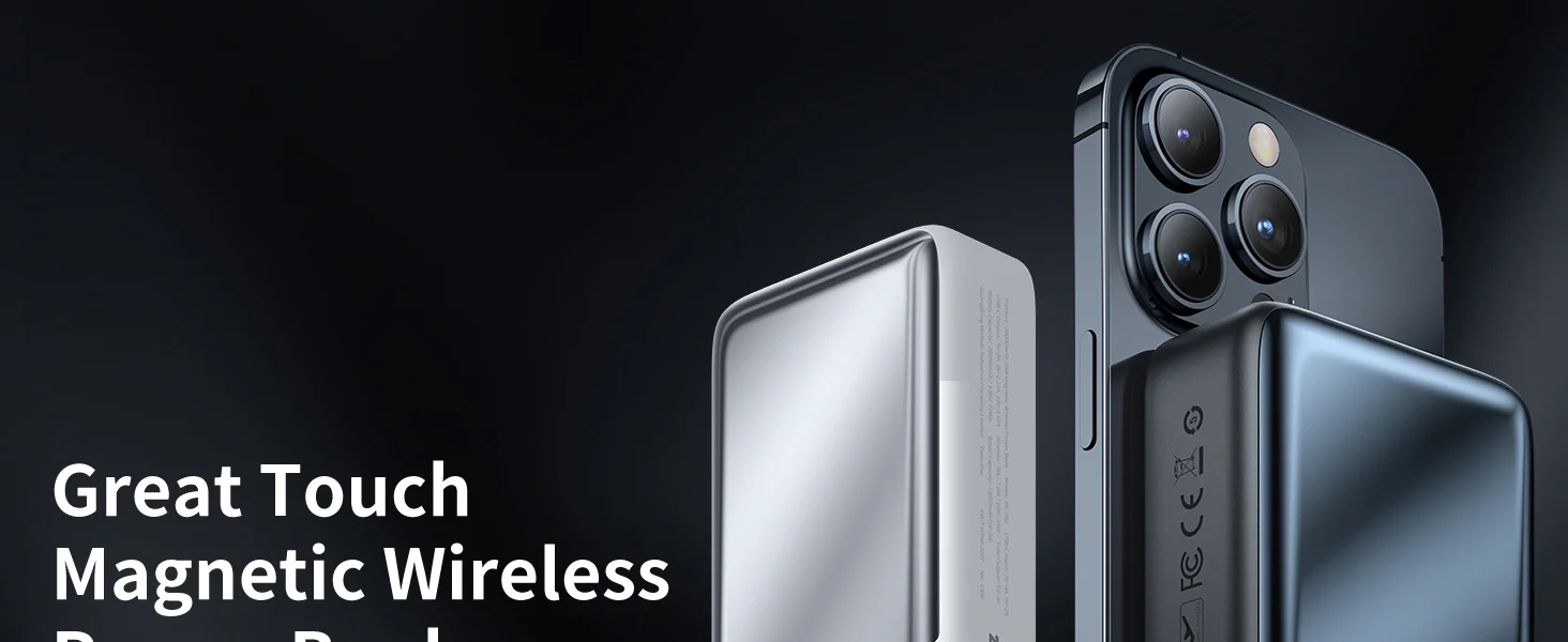 باور بانك Mcdodo MC-5021 مغناطيسي MagSafe لاسلكي 20000mAh PD 20W - Image 8