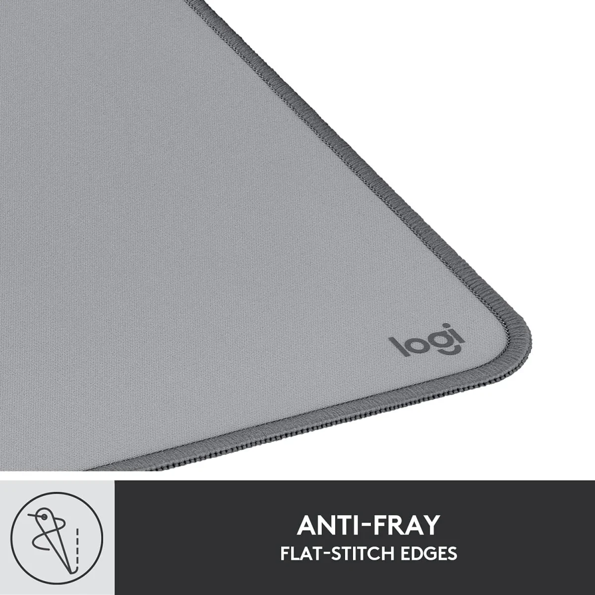 Logitech Studio Series Desk Mat, Mid Grey, 700 x 300 mm - Image 5