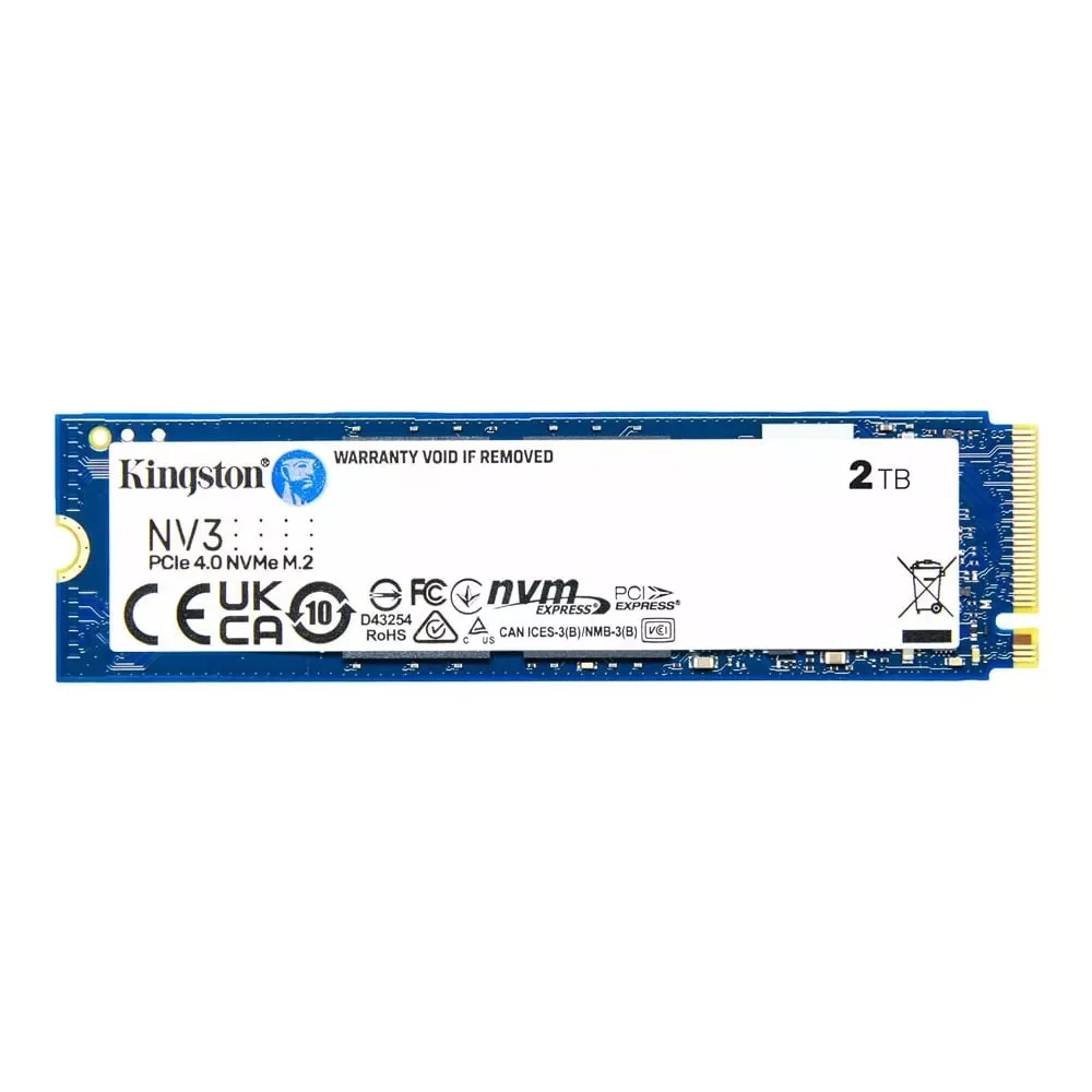Kingston NV3 2TB PCIe 4.0 NVMe M.2 SSD – SNV3S/2000G
