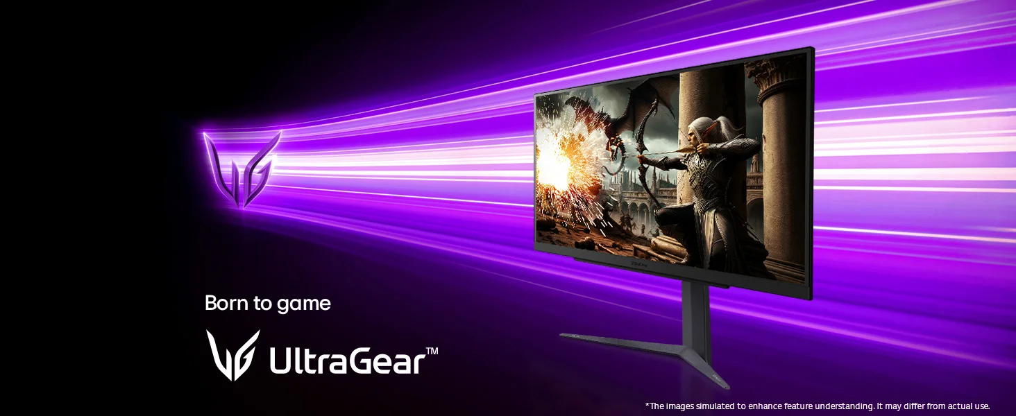شاشة ألعاب LG 27GS75Q-B UltraGear مقاس 27 إنش QHD بتردد 200 هرتز وزمن استجابة 1 مللي ثانية IPS ومتوافقة مع G-SYNC - Thumbnail 7