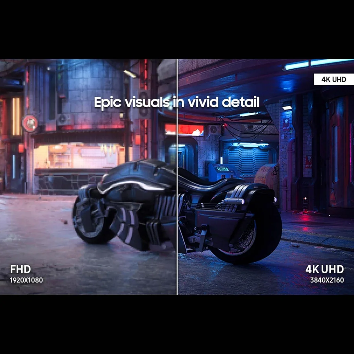 شاشة ألعاب Samsung Odyssey G7 G70D الذكية 27 إنش، 4K UHD IPS، 144 هرتز، 1 مللي ثانية - Thumbnail 4