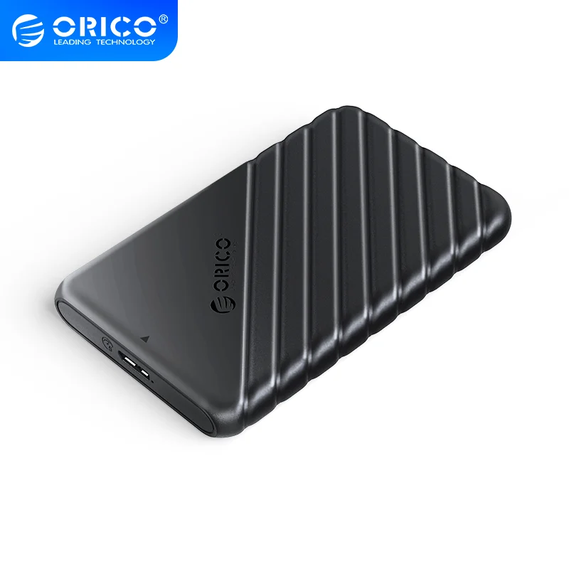 علبة هارد ORICO ORICO-25PW1-U3-BK-EP مقاس 2.5 إنش USB3.0 - أسود