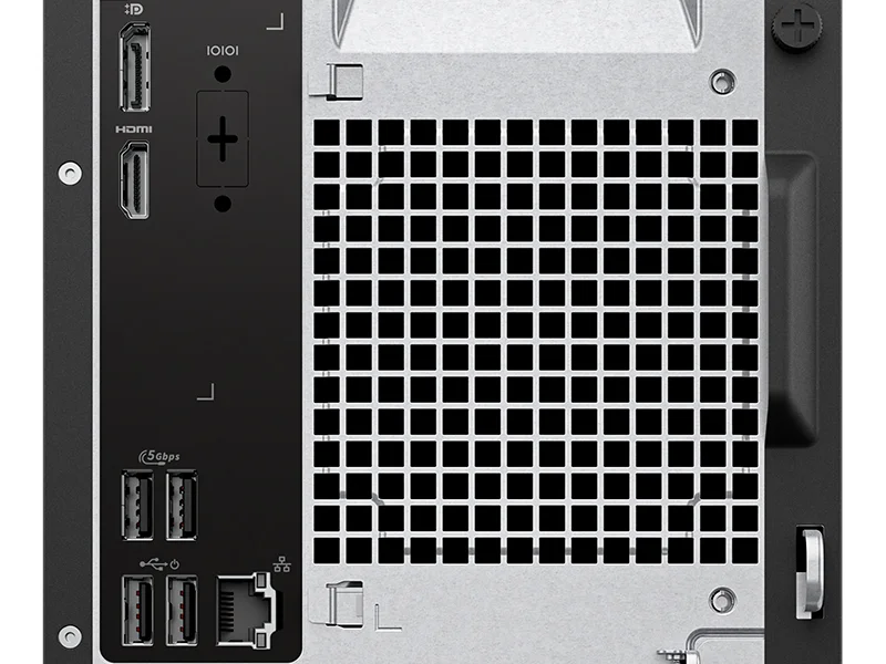 Dell ECT1250 (2025) Tower Desktop Intel Core i3-14100 8GB RAM 512GB SSD Black - Thumbnail 13