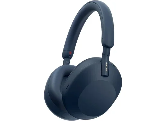 Sony WH-1000XM5 Wireless Noise Cancelling Bluetooth Headphones, Blue, 30-Hour Battery - Thumbnail 9