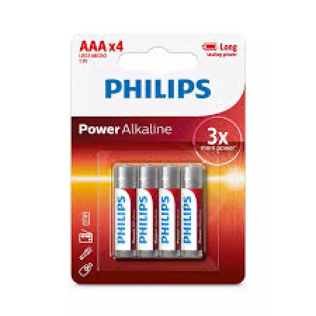 Philips Power Alkaline AAAA 1.5V Battery - 1 Piece