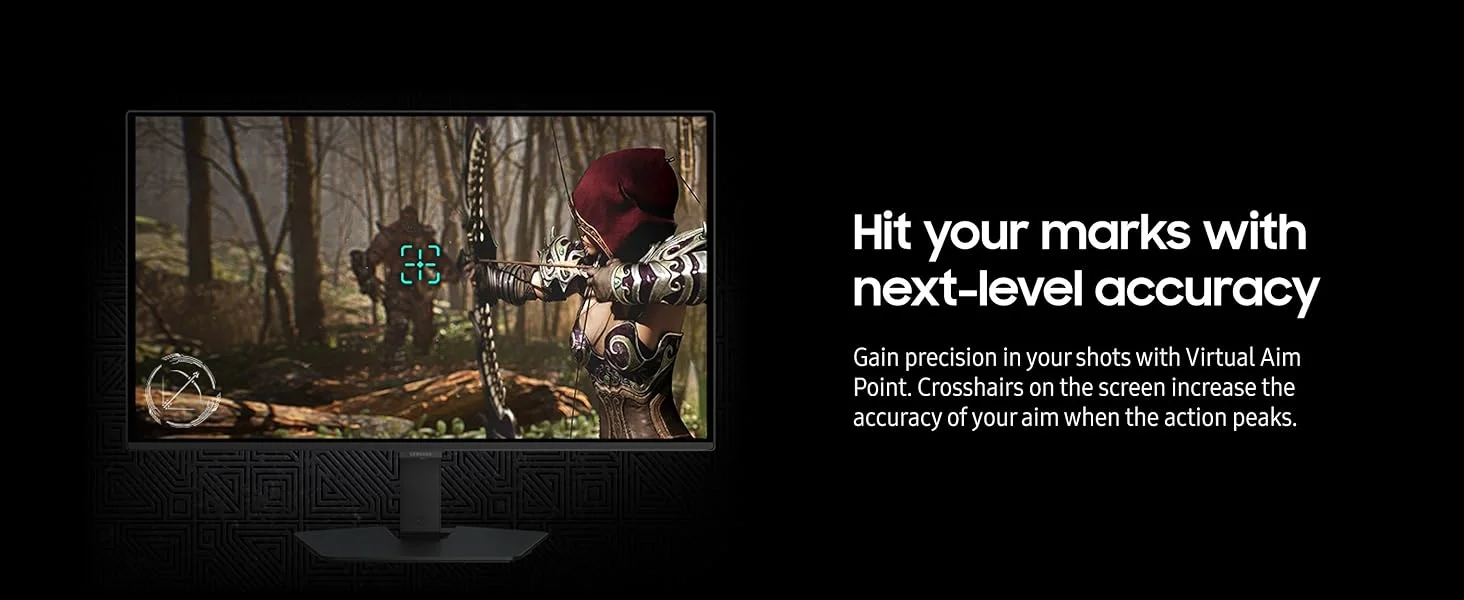 شاشة ألعاب Samsung Odyssey G5 G50SF OLED مقاس 27 إنش QHD، 180Hz، 0.03ms - Thumbnail 27